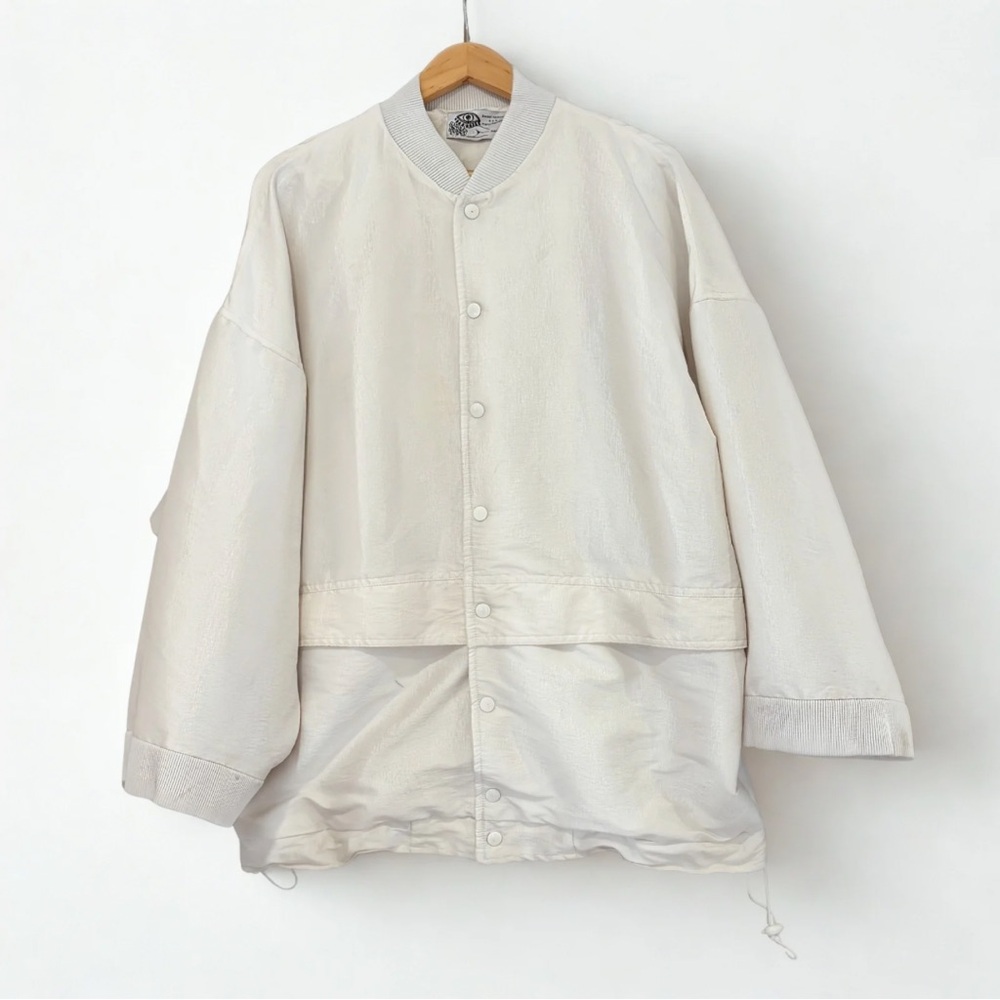 ☁️ Sweet Nothings by Many Mainichi  Oversized Bomber Jacket